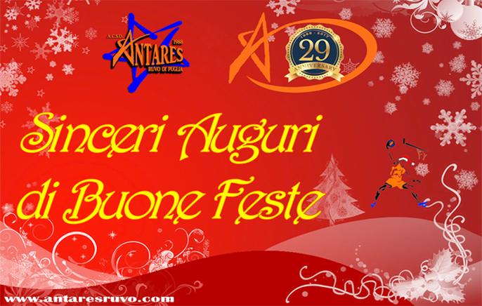 Buon Natale In Pugliese.Auguri Di Buon Natale A C S D Antares 1988 Ruvo Di Puglia Official Site